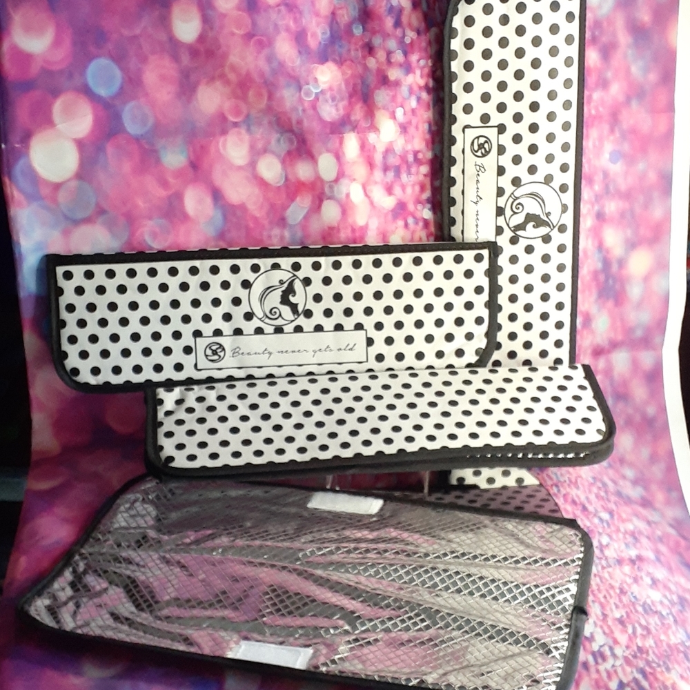 Hot Iron Pad - Travel Hot Wrap for Hair Irons